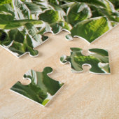 Garden Green White Hosta Pflanze Sommerfrühling Co Puzzle (Seite)
