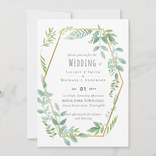 Garden Greenerity Wedding (Vorderseite)