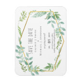 Garden Greenerity Wedding Magnet (Vertikal)