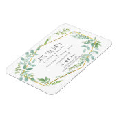 Garden Greenerity Wedding Magnet (Linke Seite)