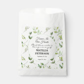 Garden Greenery Blätter Gedächtnispackung Geschenktütchen (Vorderseite)