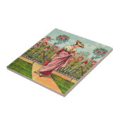 Garden Grow Blume Kunst, Dichtung und Musik Fliese (Seite)