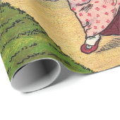 Garden Grow Blume Kunst, Dichtung und Musik Geschenkpapier (Rolleneckpunkt)