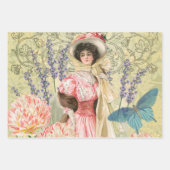 Garden Grow Blume Kunst, Dichtung und Musik Geschenkpapier Set (Vorderseite 2)