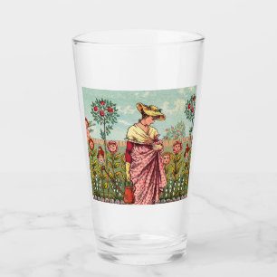 Garden Grow Blume Kunst, Dichtung und Musik Glas