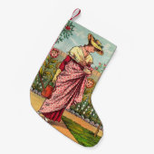 Garden Grow Blume Kunst, Dichtung und Musik Kleiner Weihnachtsstrumpf (Vorderansicht (hängend))