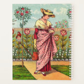 Garden Grow Blume Kunst, Dichtung und Musik Planer (Rückseite)