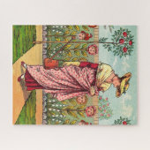 Garden Grow Blume Kunst, Dichtung und Musik Puzzle (Horizontal)