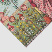 Garden Grow Blume Kunst, Dichtung und Musik Seidenpapier (Ausschnitt)