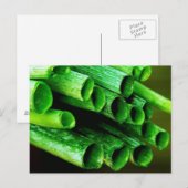 Garden Grown Leeks Postkarte (Vorne/Hinten)