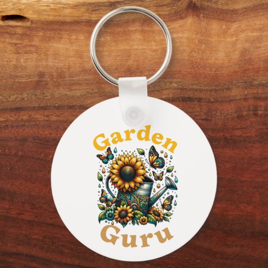 Garden Guru Schlüsselanhänger (Rückseite)