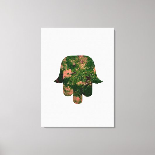 Garden Hamsa Balloon Painting Studio Art  Leinwanddruck (Vorderseite)