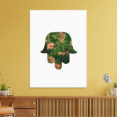 Garden Hamsa Balloon Painting Studio Art  Leinwanddruck (Insitu (Wohnzimmer))