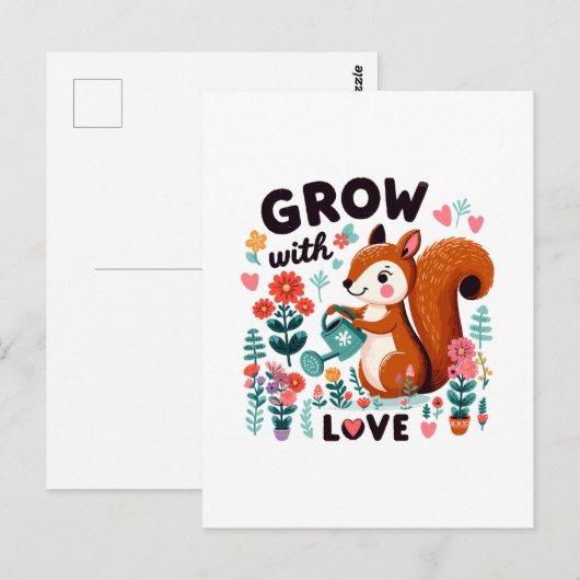 Garden Heartbeat Postkarte (Vorne/Hinten)
