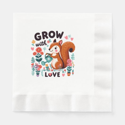 Garden Heartbeat Serviette (Vorderseite)