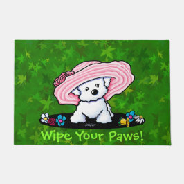 Garden Helper Bichon Frise Doormat Fußmatte