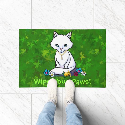 Garden Helper Niedlich Cat Doormat Fußmatte (Indoor)