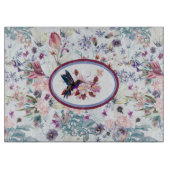 Garden Hummingbird Cutting Board Schneidebrett (Vorderseite)