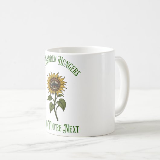 Garden Hunger Mug - You’re Next Kaffeetasse (VorderseiteRechts)