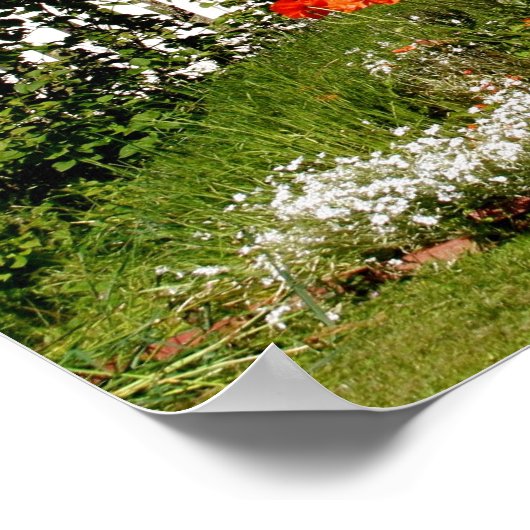 Garden Hütte Poster (Ecke)