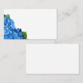 Garden Hydrangea Wedding Blank Platzkarten (Vorne/Hinten)