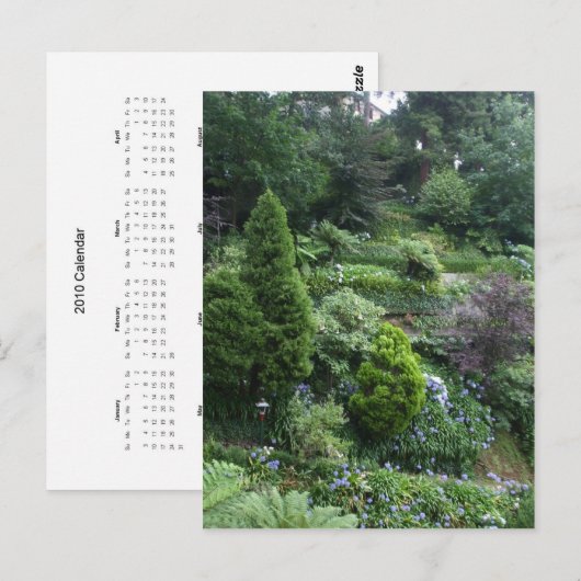 Garden II Postkarte (Vorne/Hinten)