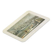 Garden im Winter erzwingen, aus Fragmenten auf dem Magnet (Linke Seite)