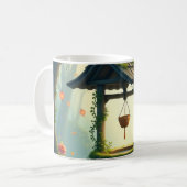 Garden Imagery: Weiche, fließende Linien, die Laun Kaffeetasse (Vorderseite Links)