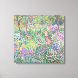 Garden in Giverny by Claude Monet Leinwanddruck