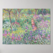 Garden in Giverny by Claude Monet Poster (Vorne)