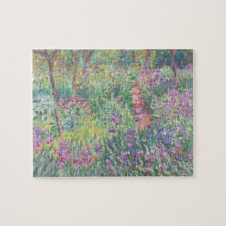 Garden in Giverny by Claude Monet Puzzle