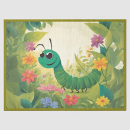 Garden Inch Worm Deluxe Seidenpapier