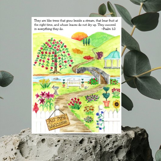 Garden Inspiration Postcard Postkarte