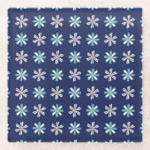 Garden-Inspired Floral Pattern Coaster Glasuntersetzer (Vorderseite)