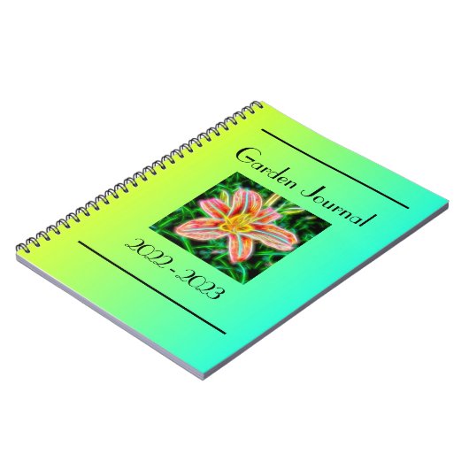 Garden Journal Notizblock (Linke Seite)