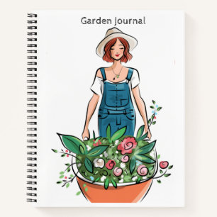 Garden Journal Notizblock