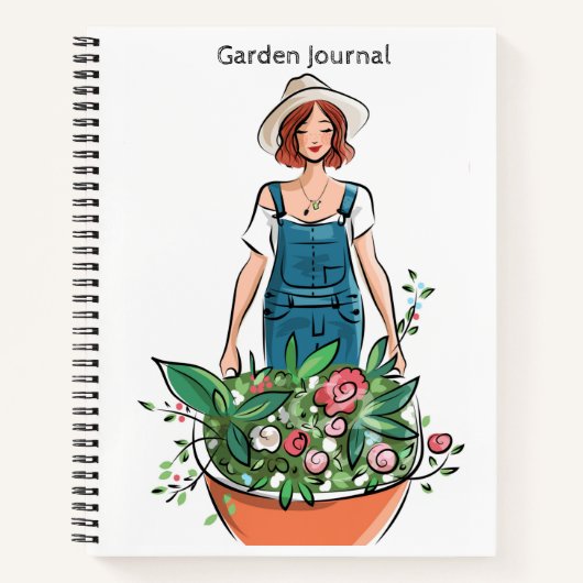Garden Journal Notizblock (Vorderseite)