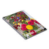Garden Journal Rannunculus Red Spring Flowers Notizblock (Rechte Seite)