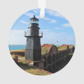 Garden Key Lighthouse, Dry Tortugas FL Ornament (Rückseite)
