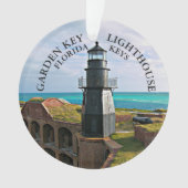 Garden Key Lighthouse, Dry Tortugas FL Ornament (Vorderseite)