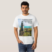 Garden Key Lighthouse, Dry Tortugas, FL-T - Shirt (Vorne ganz)