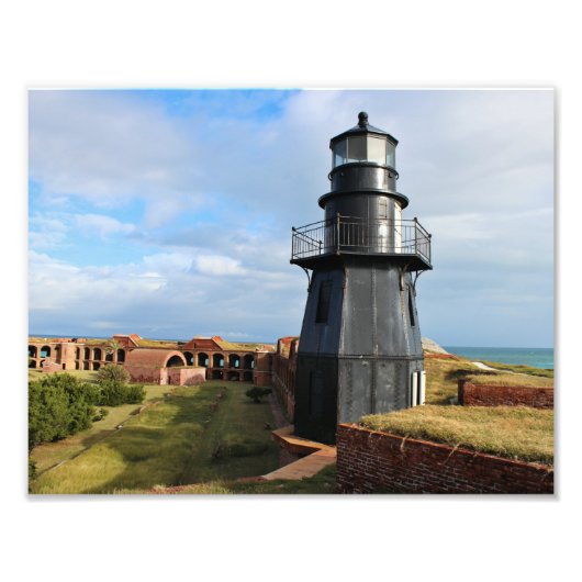 Garden Key Lighthouse, Dry Tortugas Florida Fotodruck (Vorne)
