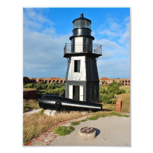 Garden Key Lighthouse, Dry Tortugas Florida Fotodruck (Vorne)