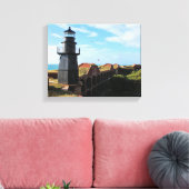 Garden Key Lighthouse, Dry Tortugas Florida Leinwanddruck (Insitu (Wohnzimmer))