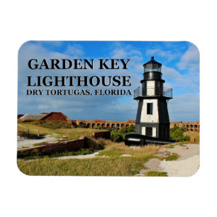 Garden Key Lighthouse, Dry Tortugas Florida Magnet