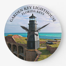Garden Key Lighthouse, Dry Tortugas Florida Uhr