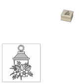 Garden Lantern Blume Gummistempel (Stempel)