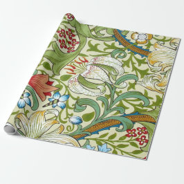 Garden Lido Wilhelm Tell Vintage Blumen Geschenkpapier