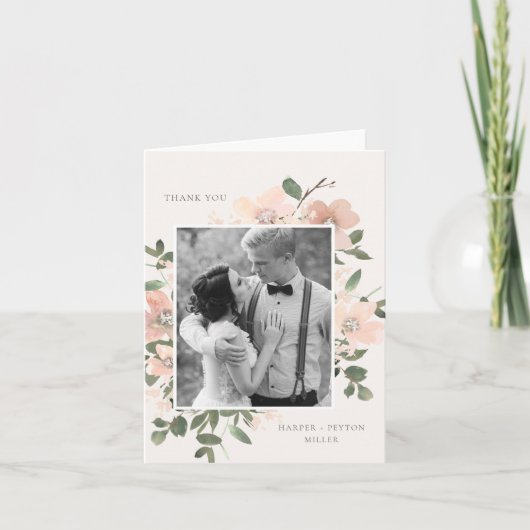 Garden Liebe Danke, Card Dankeskarte (Vorderseite)