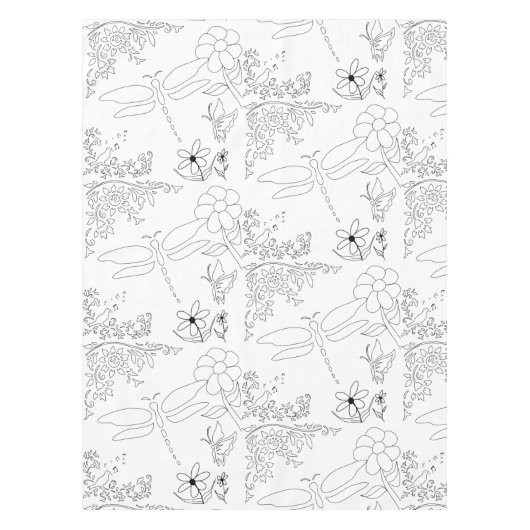 Garden Life DIY Paint it Tischdecke (Vorderseite)